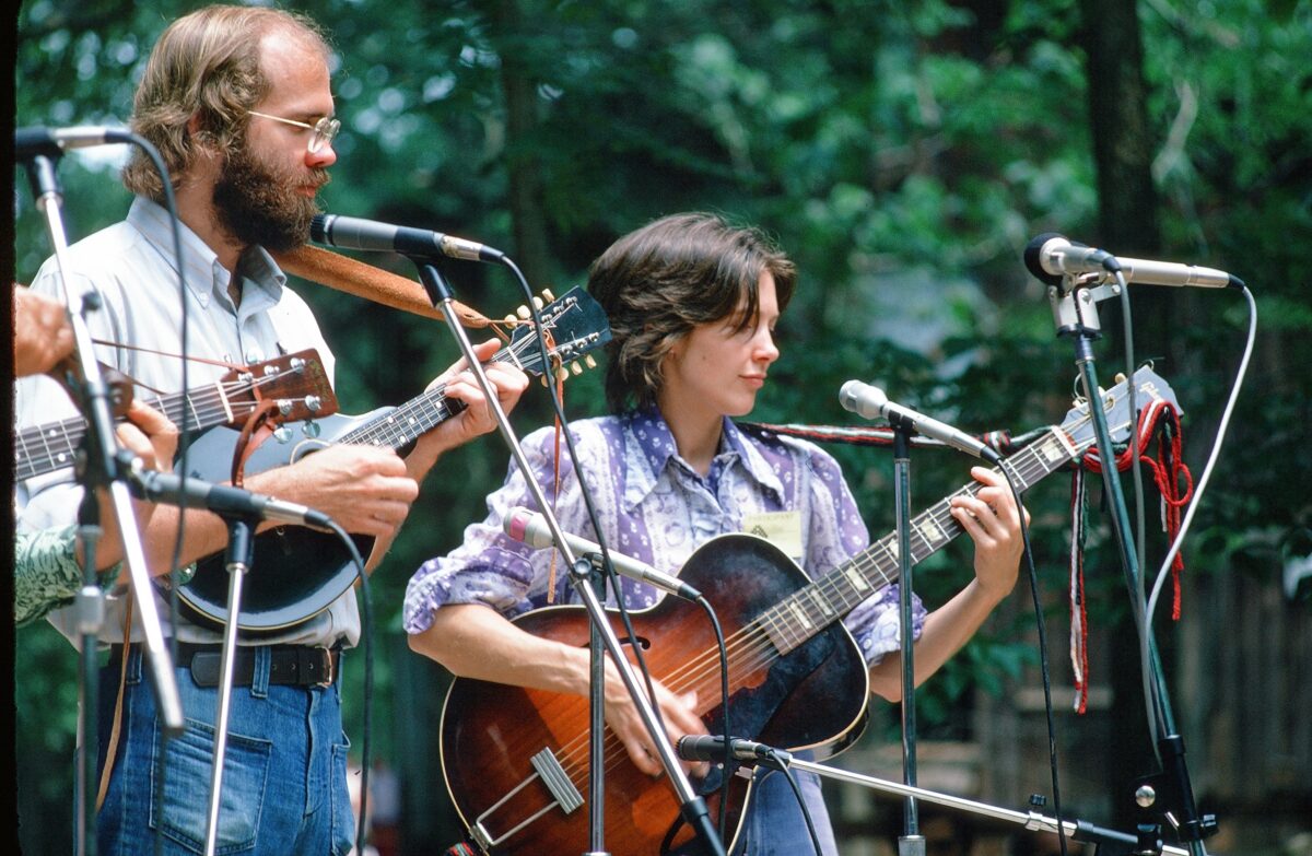 Bill Phillips and Jenny Knoop, with Hash House Harvey Swing Band