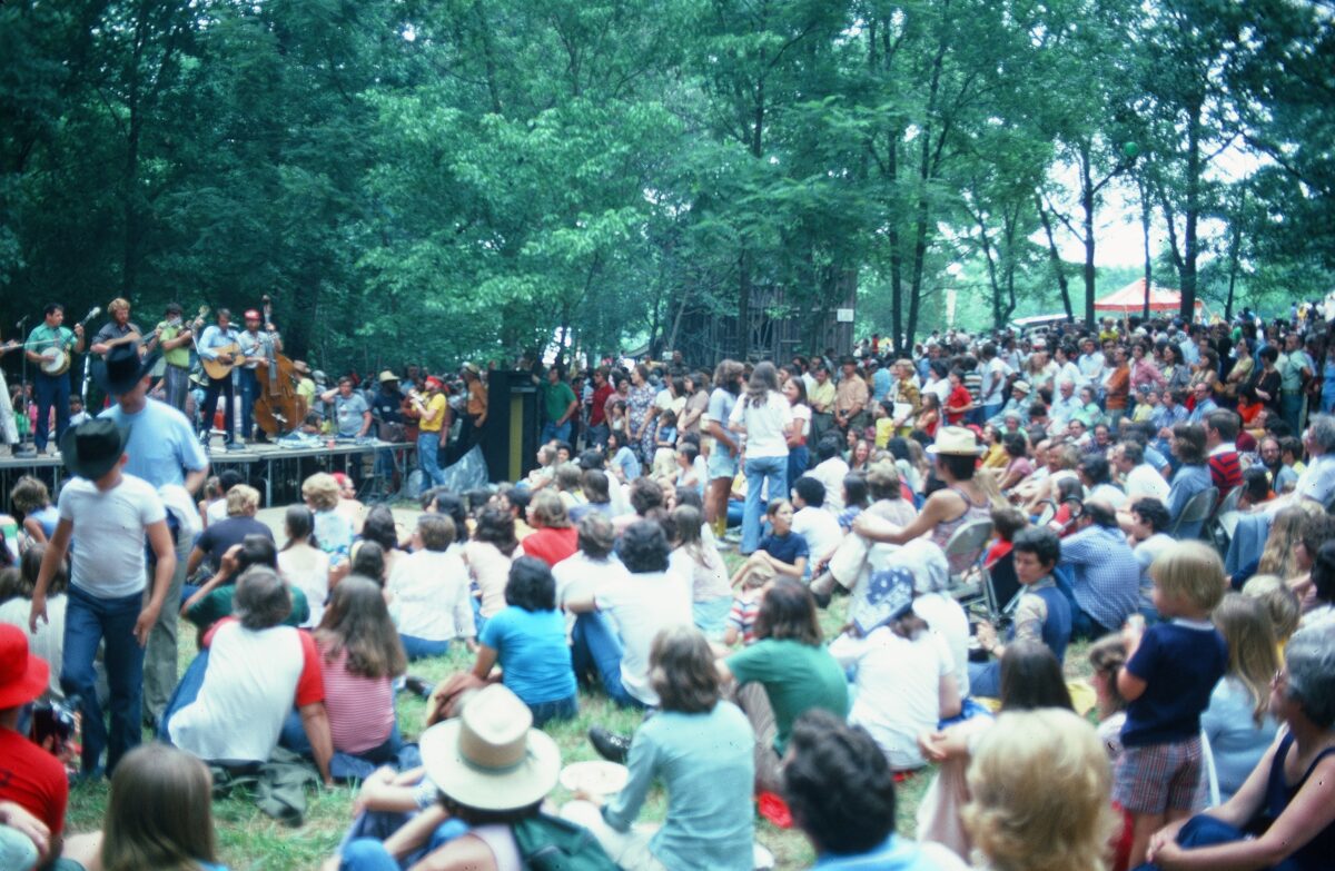Enjoying the Bluegrass Experience