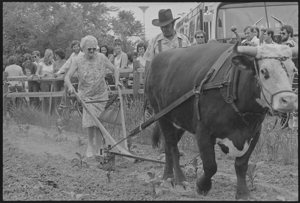 Plowing Demonstration
