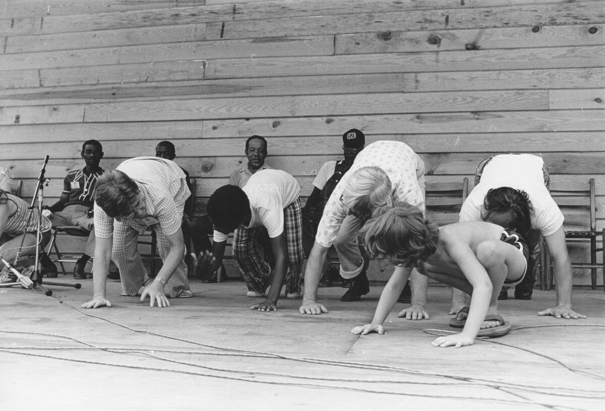 Teaching The Rabbit Dance